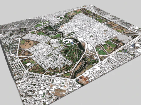 Cityscape Australia 3D Model