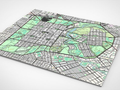 Cityscape Australia 3D Model