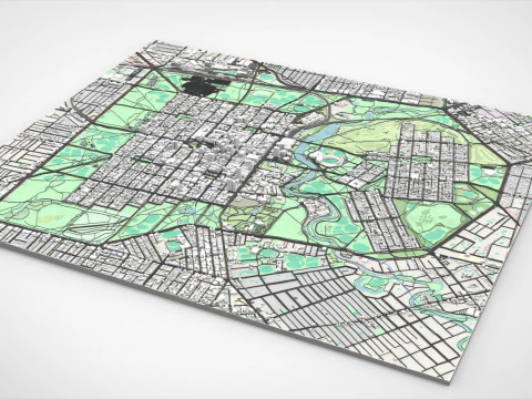 Cityscape Australia 3D Model