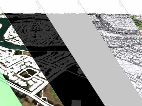 Delfin Island Alabama USA 3D Model