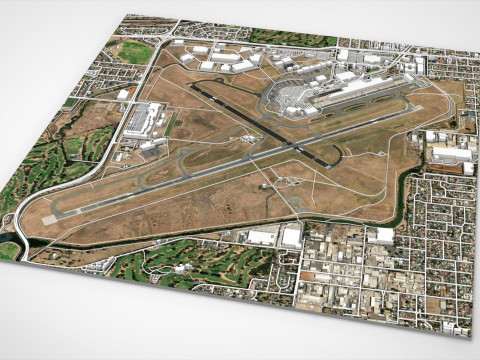 Ade laide airport Australia 3Dモデル
