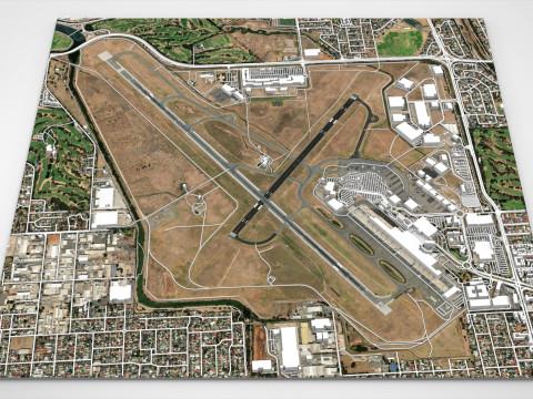 Ade laide airport Australia 3Dモデル