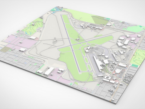 Ade laide airport Australia 3Dモデル
