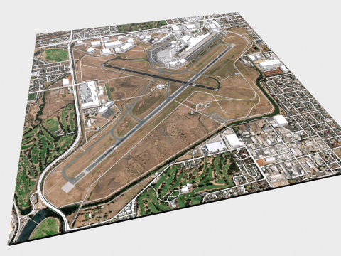 Ade laide airport Australia 3Dモデル
