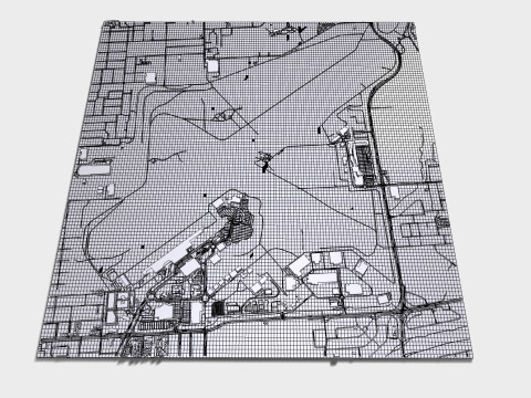 Ade laide airport Australia 3Dモデル