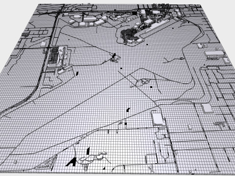 Ade laide airport Australia 3Dモデル