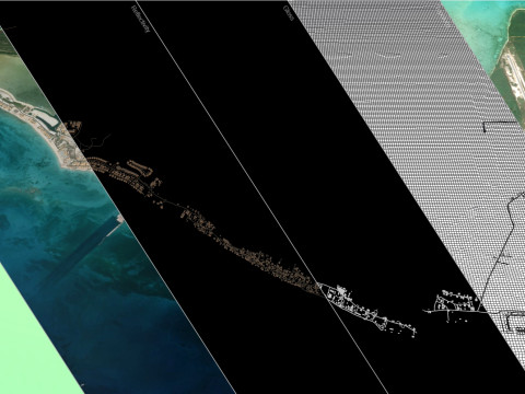 South Bimini Island in the Bahamas Modelo 3D