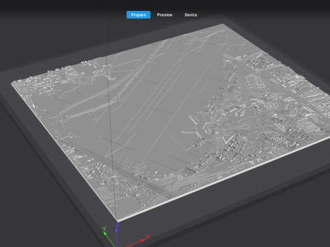 Dusseldorf Airport Germany 3D 모델