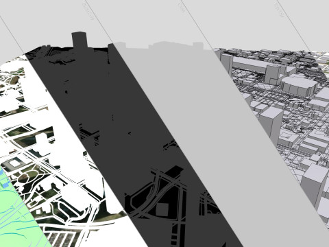 Cityscape Houston United States 3D 모델