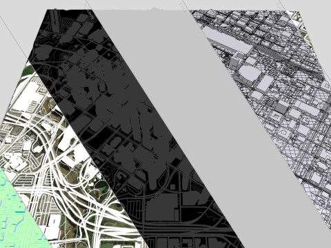 Cityscape Houston United States 3D 모델