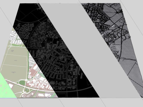 Cityscape Erkelenz Germany 3D Model