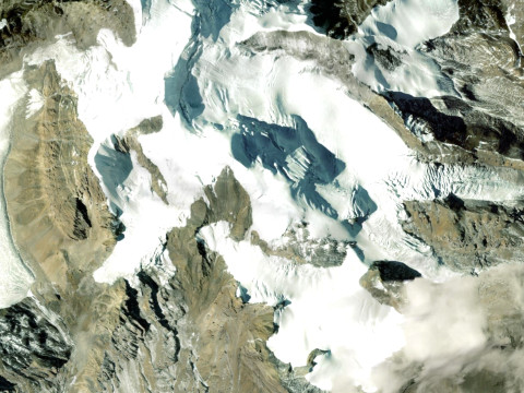 Mountain landscape Pokarkang 6373m Nepal 3D Модель