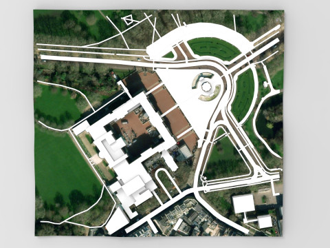 Buckingham Palace London United Kingdom Modello 3D