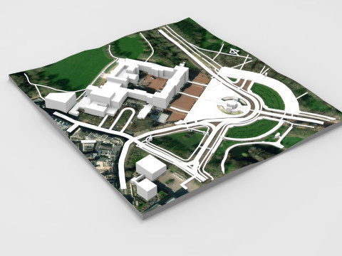 Buckingham Palace London United Kingdom Modello 3D