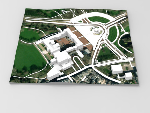 Buckingham Palace London United Kingdom Modello 3D