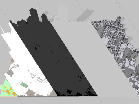 Broadway New York State United States Modello 3D
