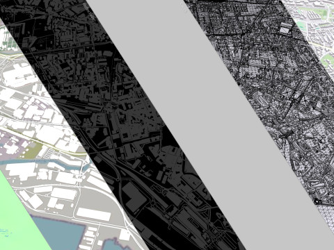 Cityscape Livorno Italy 3D Model