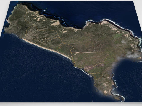 Wedge Island Australia 3D Model