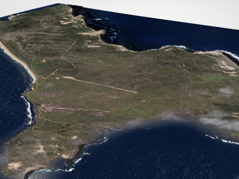 Wedge Island Australia 3D Model