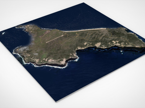 Wedge Island Australia 3D Model
