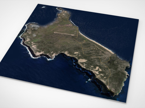 Wedge Island Australia 3D Model