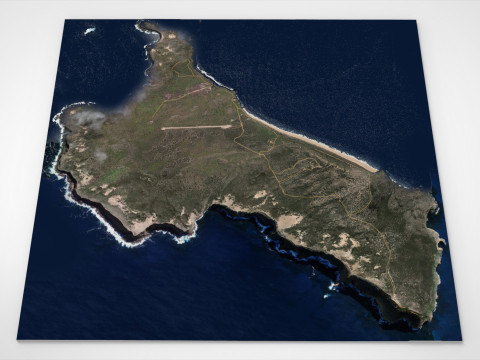 Wedge Island Australia 3D Model