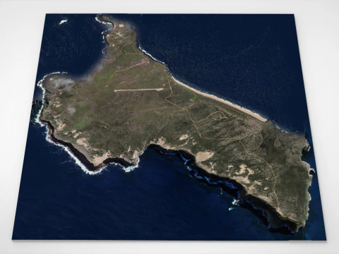 Wedge Island Australia 3D Model
