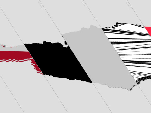 Austria 3D Map 3D Модель
