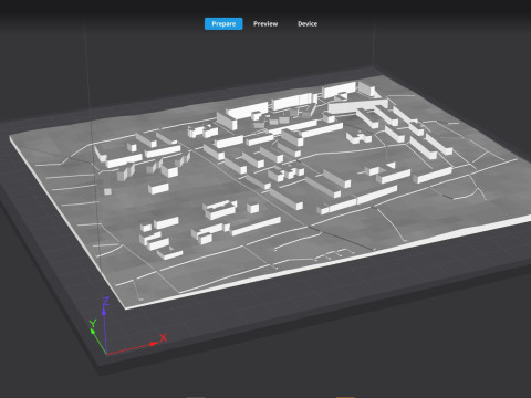Cityscape Toretsk Ukraine Model 3D