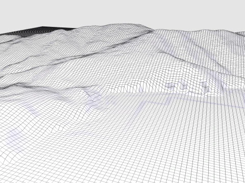 Island Giglio Italy 3D Model