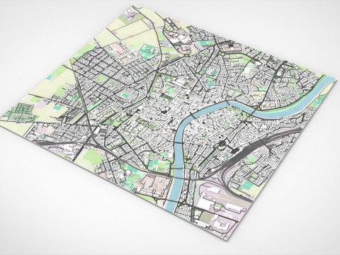 Cityscape Pisa Italy Model 3D