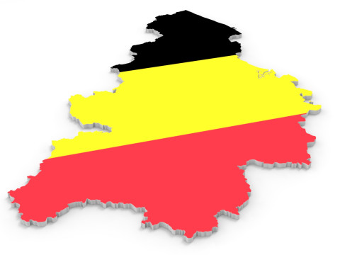 Belgium 3d map 3D Model