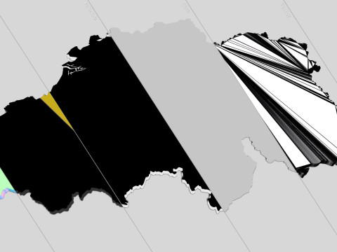Belgium 3d map 3D Model