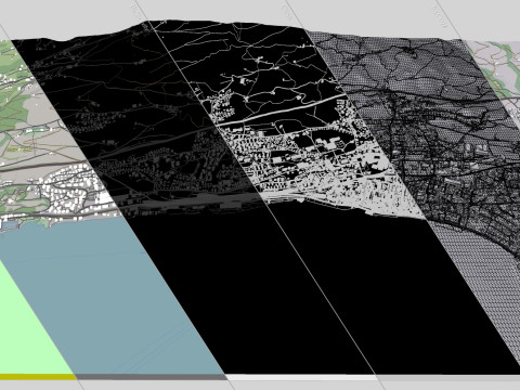 Cityscape Rorschach Switzerland 3D Model