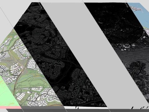 Cityscape Reykjavik Iceland 3D Model
