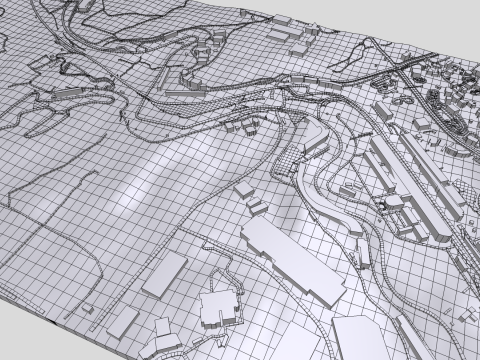 Suzuka Circuit Japan Model 3D