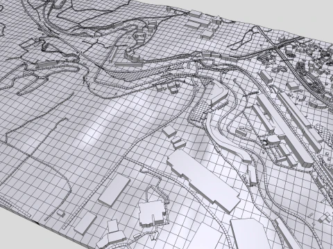 Suzuka Circuit Japan 3D Model