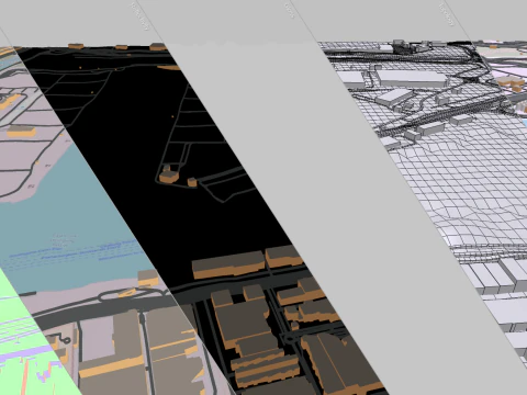 The Port of Melbourne Australia 3D Model
