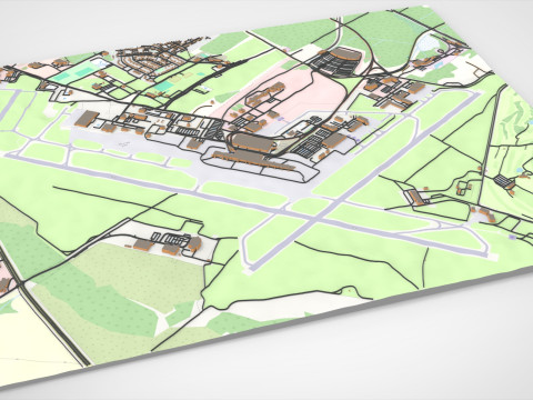 Ottawa International Airport Modello 3D