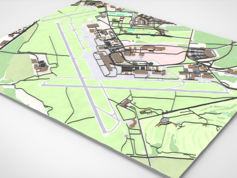 Ottawa International Airport Modello 3D
