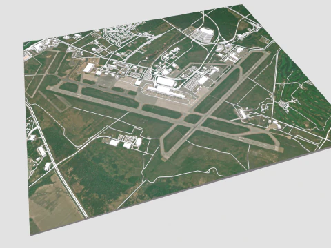 Ottawa International Airport 3D Model