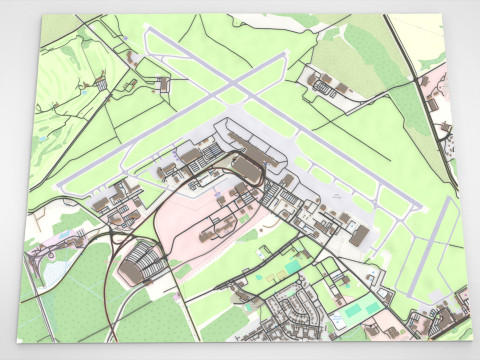 Ottawa International Airport Modello 3D