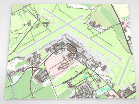 Ottawa International Airport 3D Model