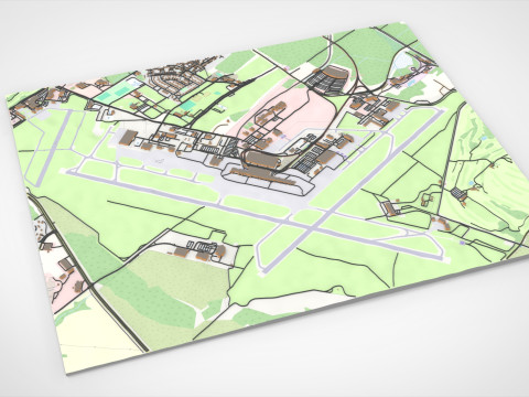 Ottawa International Airport Modello 3D