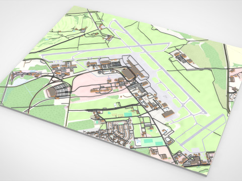 Ottawa International Airport Modello 3D