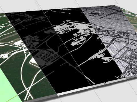 Ottawa International Airport Modello 3D