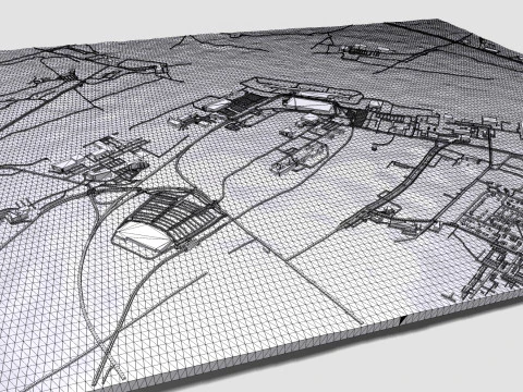 Ottawa International Airport 3D Model