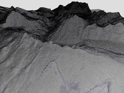 The Balmhorn mountain Bernese Alps Switzerland Modèle 3D