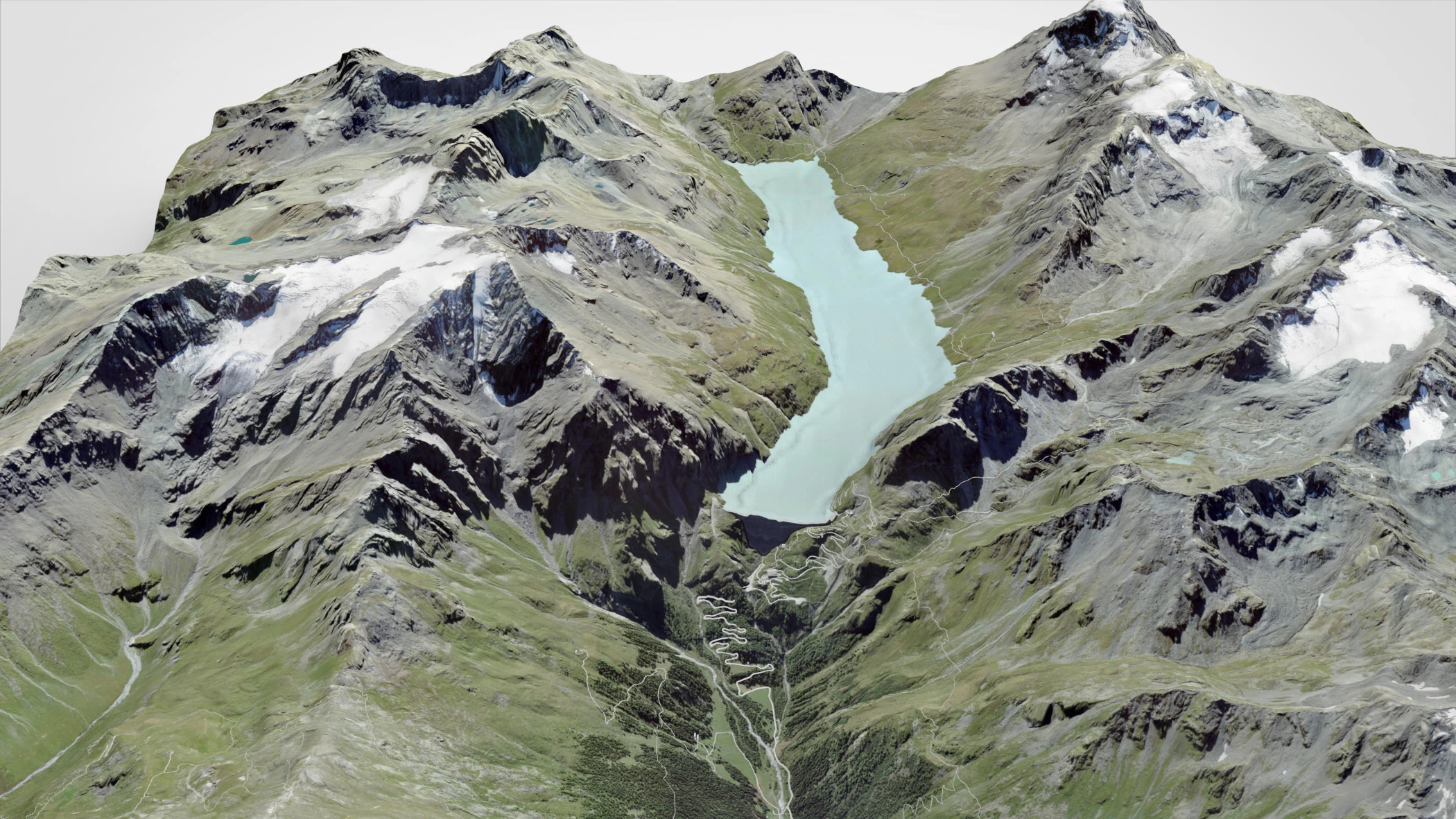 Hidrocomplexo Klezon-Dixens Eremans Suíça Modelo 3D .c4d .max .obj .3ds .fbx .stl .blend