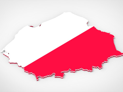 Poland 3d map 3D 模型